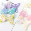 Acessórios para Joias DIY Presilhas de Cabelo Acessórios de Cauda de Peixe com Glitter Acessórios de Cabelo para Crianças Decoração de Acessórios para Roupas Estrela de Cinco Pontas
