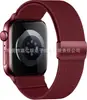 Adecuado para Apple iWatch Correa de Nylon Hebilla Magnética Ajustable Elástica Sarga Tejida de Nylon Correa de Reloj