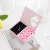 Colar de Projeção Estilo Tiktok para Mulheres, Caixa de Joias com Flores de Sabão, Colar Versátil da Moda Eu Te Amo, Em Estoque para Atacado