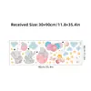 Br0552F Elefante con Globo Lindo Autoadhesivo Pegatina de Pared Dibujo Animado Estilo Ins Decoración de Pared de Fondo para Habitación de Niños Pegatina