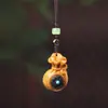 Accesorios Colgantes Giratorios de Bolsa de Dinero Colgante de Bolsa de la Suerte Lugares Escénicos Artesanías Culturales y Creativas Regalos
