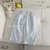 Pantalones Rectos Delgados de Verano 2025 Nuevos y Elegantes para Niñas, Pantalones Casuales Tipo Zanahoria, Pantalones Antimosquitos, Pantalones Modernos para Niños