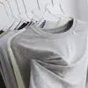 Camiseta de Manga Larga Suave de Lyocell Tencel Lana para Mujer, Estilo Coreano de Otoño, Suéter de Punto Holgado, Adelgazante, Cuello Redondo, Alta Elasticidad