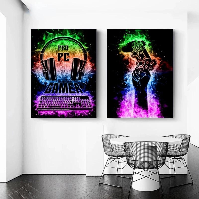 Neon-Gamers-Handle-Headset-Key