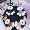 Colgante de Cachorro Schnauzer en Stock Encanto para Bolso de Muñeca de Cuero Llavero Lindo de Gama Alta Regalo de Vacaciones