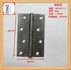 Bisagra de hierro de 2 pulgadas 50 mm bisagra de hierro plana antigua para puerta plana, puerta de gabinete, máquina, caja eléctrica, bisagra de hierro con agujero, apertura plana, bisagra de hierro pequeña