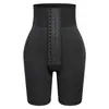 Calça Modeladora Pós-Parto de Novo Design Europeu e Americano, Tamanho Grande, com 3 Botões, Cintura Alta, Controle de Barriga, Levanta Bumbum