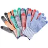 Guantes de Protección Laboral de Nylon con Patrón de Cebra de Trece Agujas con Características Antideslizantes, Resistentes al Desgaste, Antiestáticas, Ligeras y Transpirables