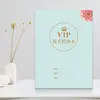 Registro de cliente de arquivo de atacado de fábrica este hotel salão de saúde salão de beleza clube informações do cliente este um livro