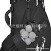 Bolsa de golfe bolsa de malha de poliéster bolso com cordão bolsa de armazenamento de grande capacidade com gancho bolsa para pendurar