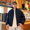 2026 Nova Marca da Moda Bonita Jaqueta Casaco Americano Workwear Tendência Masculina Simples Solta Versátil Casual