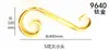 Aço Inoxidável 304 Flor S Cabeça Grande e Pequena Estilo Europeu Flor Artística Titânio Porta Janela Flor Cotovelo Grade de Escada Acessórios Decorativos