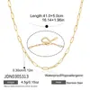 Wanxing Conjunto de Joias Femininas Corrente Simples Multi-Estilo e Pulseira Banhado a Ouro 18K Aço Inoxidável Europeu e Americano Atacado Transfronteiriço