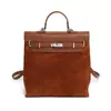 Bolsa de Mão para o Dia a Dia para Mulheres 2025 Nova Tendência Retro Mochila Fosca de Nicho Grande Capacidade Bolsa Feminina Mochila Multiuso