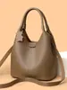 Bolso de Mano Nuevo Estilo Francés Transfronterizo para Mujer, Bolso de Hombro, Nuevo Bolso Tote Versátil, Bolso Cruzado Elegante de Lado Blando al por Mayor