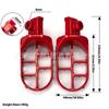 Reposapiés de Motocicleta Adecuados para Pw5080Tw200Crf5070 Accesorios de Reposapiés Delanteros, Reposapiés de Motocicleta Antideslizantes