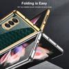 Adecuado para Vidrio Protector de Teléfono Móvil, Funda para Teléfono Samsung Z Fold3, Funda para Teléfono Samsung Plegable Izquierdo y Derecho 3