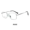 Armações de Óculos Ultraleves, Modelo Novo, Titânio Puro Danyang, Armação Quadrada de Alta Qualidade Casual para Homens de Negócios, Fashion e Artística, Pode Ser Personalizada com Lentes 6810