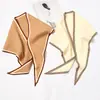 [Marco doble] Bufanda triangular de lana tejida Bufanda pequeña coreana nueva Bufanda de otoño e invierno ins Bufanda versátil