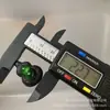 Cabaça com mantra de seis caracteres em forma de estrela de madeira de águia-de-odor Acessório de conta budista DIY para paz e alegria