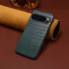 Funda de Teléfono Móvil Imitación Piel Patrón Cocodrilo para Google Pixel11Proxl Pixel10Xl Funda Protectora Anticaídas 10A