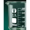 Vaso de precipitados de vidrio completo con asa taza de agua para el hogar taza medidora graduada de alto borosilicato equipo de laboratorio artículo predeterminado viento redondo