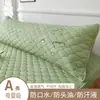 Funda de almohada larga acolchada anti-saliva anti-aceite para el cabello doble funda de almohada pareja tira larga funda de almohada integrada resistente a la suciedad especial para núcleo de almohada