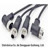 Fabricantes fornecem sensor especial impermeável linha tomada plugue PVC PUR alta linha flexível linha de corrente de reboque cabeça de aviação