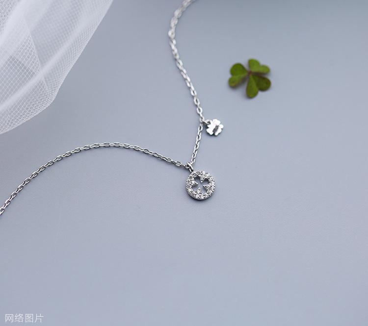 PL801722四叶草项链