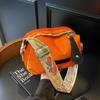 Bolsa Gruesa de Tela Oxford para Mujer 2026 Nueva Moda Tendencia Bolso de Hombro para Viajes Diarios, Gran Capacidad, Bolso Cruzado Casual Versátil