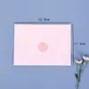 Conjunto de Envelope e Papel de Carta Rosa Flor de Cerejeira Rosa Espesso Toque de Luxo Estética Ins Fresco e Fofo Carta de Amor Caligrafia Confissão