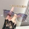 Gafas de sol de nuevo estilo, moda en Internet, celebridades en vivo, gafas de sol ultraligeras y adelgazantes para mujeres que conducen, gafas de sol con montura grande para hombres.