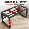 Suporte de Perna de Mesa Metal Aço Estrutura Ferro Forjado Base de Mesa Estrutura de Suporte Base de Suporte de Carga Perna de Mesa de Computador Mesa de Centro Mesa de Jantar
