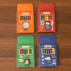 Lápis de Cor Laváveis de Celebridade Inspiradora 8 Cores, Seguros e Não Tóxicos, Fáceis de Colorir, Presentes de Papelaria para Pintura para Crianças e Estudantes Atacado