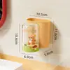 Portacepillos de Dientes de Juguete de Dibujos Animados Montado en la Pared, Set Familiar de Cepillos de Dientes Montado en la Pared sin Taladro, Set Infantil con Vaso para Enjuague Bucal y Soporte para Cepillos de Dientes