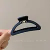 Pinza para el cabello de lujo de alta gama en color marrón, tamaño grande nuevo para cabello grueso, pinza de tiburón para recogidos en la parte posterior de la cabeza, accesorio para el cabello de uso diario
