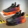 Tênis Esportivo Street Trend Infantil 2026 Novo Estilo Meninos Cores Vibrantes Casuais Respiráveis Fivela Giratória Tênis de Corrida Outdoor Meninas