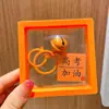 Llavero Colgante de Etiqueta de Texto Acrílica de Bendición, un Artículo Ganador para Mochilas Escolares, Regalos de Graduación para Exámenes de Secundaria y Universidad