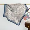 Nuevo Bufanda de Algodón y Lino de 68 cm con Tacto Natural Cuadrada Pequeña Estilo Coreano Moda Versátil Profesional para Viajes Salir Protección Solar Pañuelo para la Cabeza de Mujer