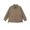Nova Estilo Primavera 2024 Camisa Solta Estilo Mãe, Blusa Moderna e Rejuvenescedora, Camisa de Manga Longa com Gola Polo