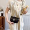 Bolsa Prata para Mulheres 2025 Novo Design de Nicho Trendy Bolsa de Corrente Axilar de Ombro Textura de Alta Qualidade Bolsa Transversal para Mulheres