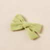 Horquilla para el cabello estilo coreano nueva para niñas, lazo de pana con estampado bronceado, pinza para coleta de princesa para niñas, pinza superior para la cabeza para niños
