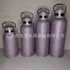 Explosões Transfronteiriças Copo Térmico de Diamante Copo de Água de Diamante Ao Vivo com Diamante Piscante Copo de Presente