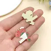 50 Sobres de Cartas Serie Día de las Madres, Flores, Colgantes de Corazón, Aretes DIY, Pulseras, Paquete de Materiales para Accesorios