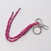 Llavero de Cuerda Tejida con Transferencia de Calor en Stock Transfronterizo Colgante para Bolsa Encanto para Teléfono DIY Accesorios de Mosquetón Venta al por Mayor