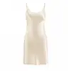 Camisola Fina de Seda para o Verão para Mulheres, Alças Sexy e Ajustáveis, Vestido Curto, Adequado para Usar em Casa ou ao Ar Livre, Estilo Europeu e Americano