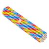 Lápiz Arcoíris Siete Colores en Uno de Comercio Exterior, Lápiz de Álamo Rayado Multicolor Creativo, Lápiz de Dibujo a Mano para Niños Multicolor de un Solo Núcleo