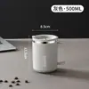 Venda direta da fábrica, caneca de aço inoxidável 304, isolamento oco de camada dupla para manter as bebidas quentes ou frias, com infusor de chá, xícara de chá, xícara de café