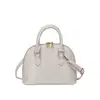 Tendencia transfronteriza estilo coreano bolso de mano tipo concha para mujer 2026 Primavera nuevo bolso de hombro único con patrón de cocodrilo bolso cruzado de alta gama