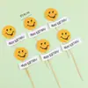 Celebridade da Internet Coreana ins Urso Cartão Plug-in Decoração de Bolo Festa Infantil Tema Mesa de Sobremesas Decoração de Aniversário